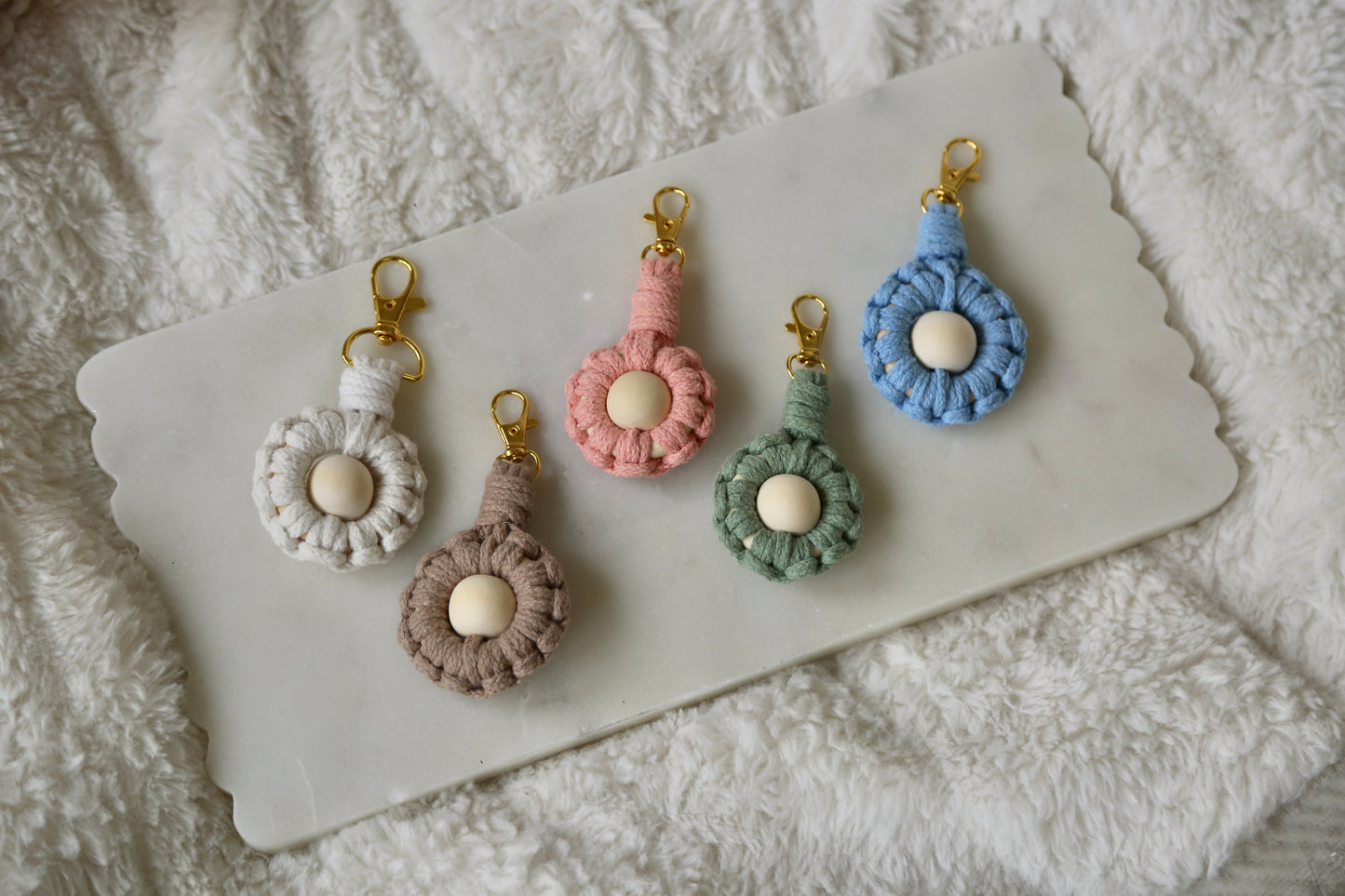 Macrame Bead Circle