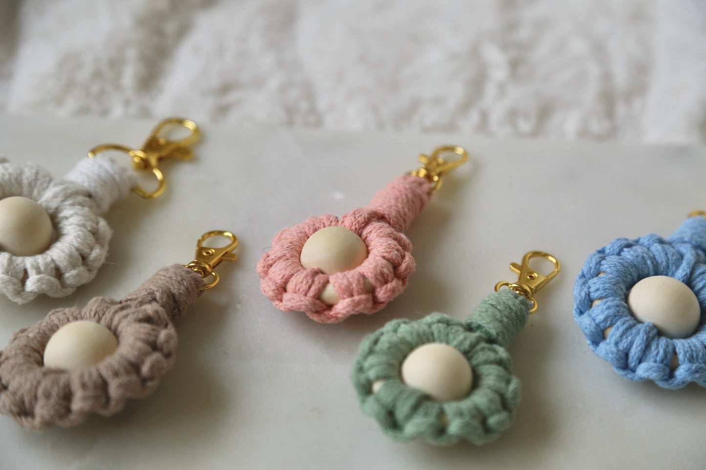 Macrame Bead Circle