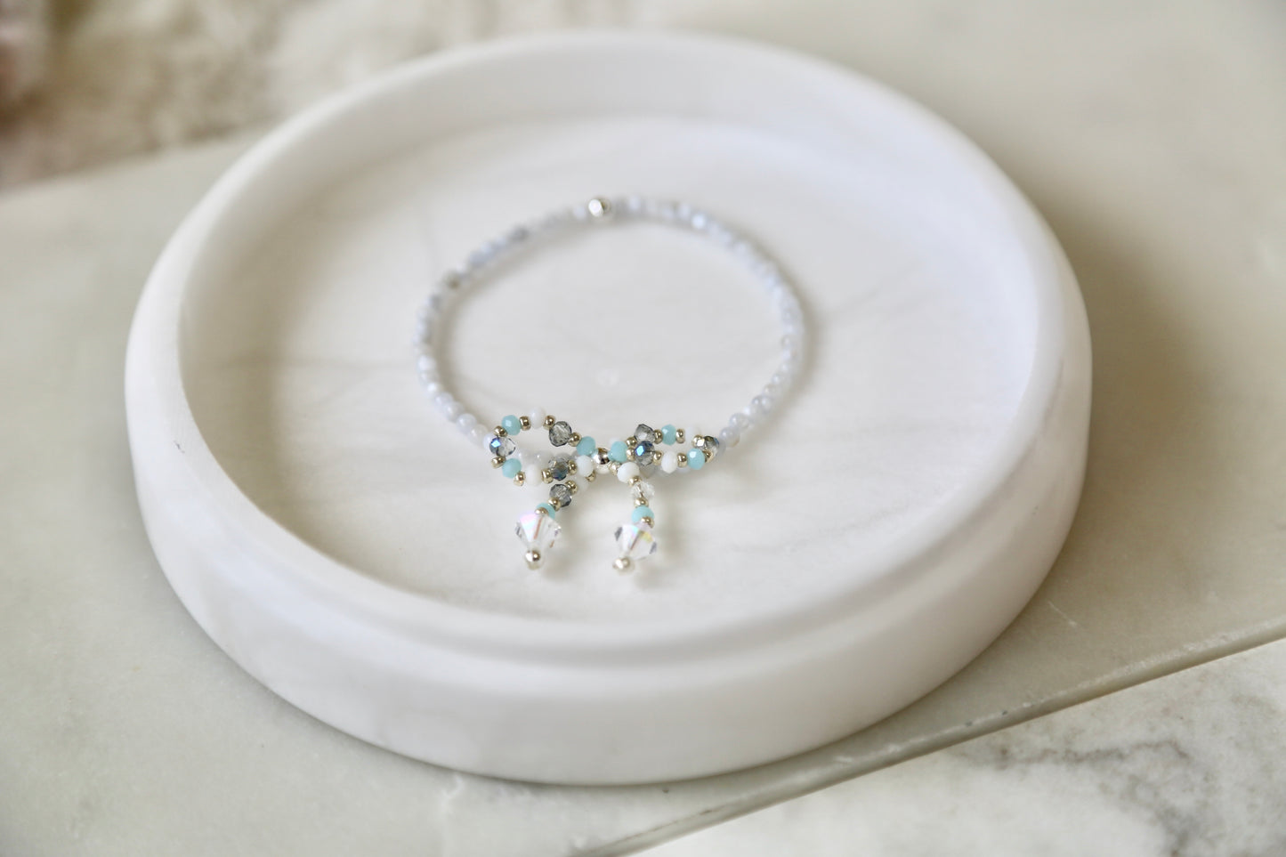 Bow Bracelet Blue