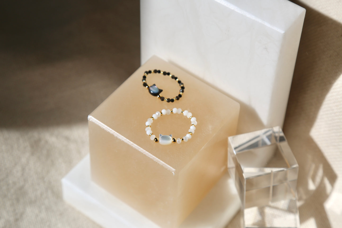 Cat Ring - White