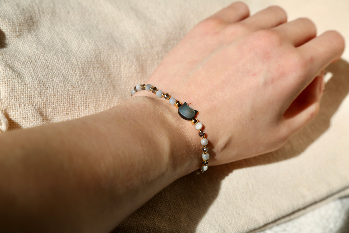 Cat Black Bracelet