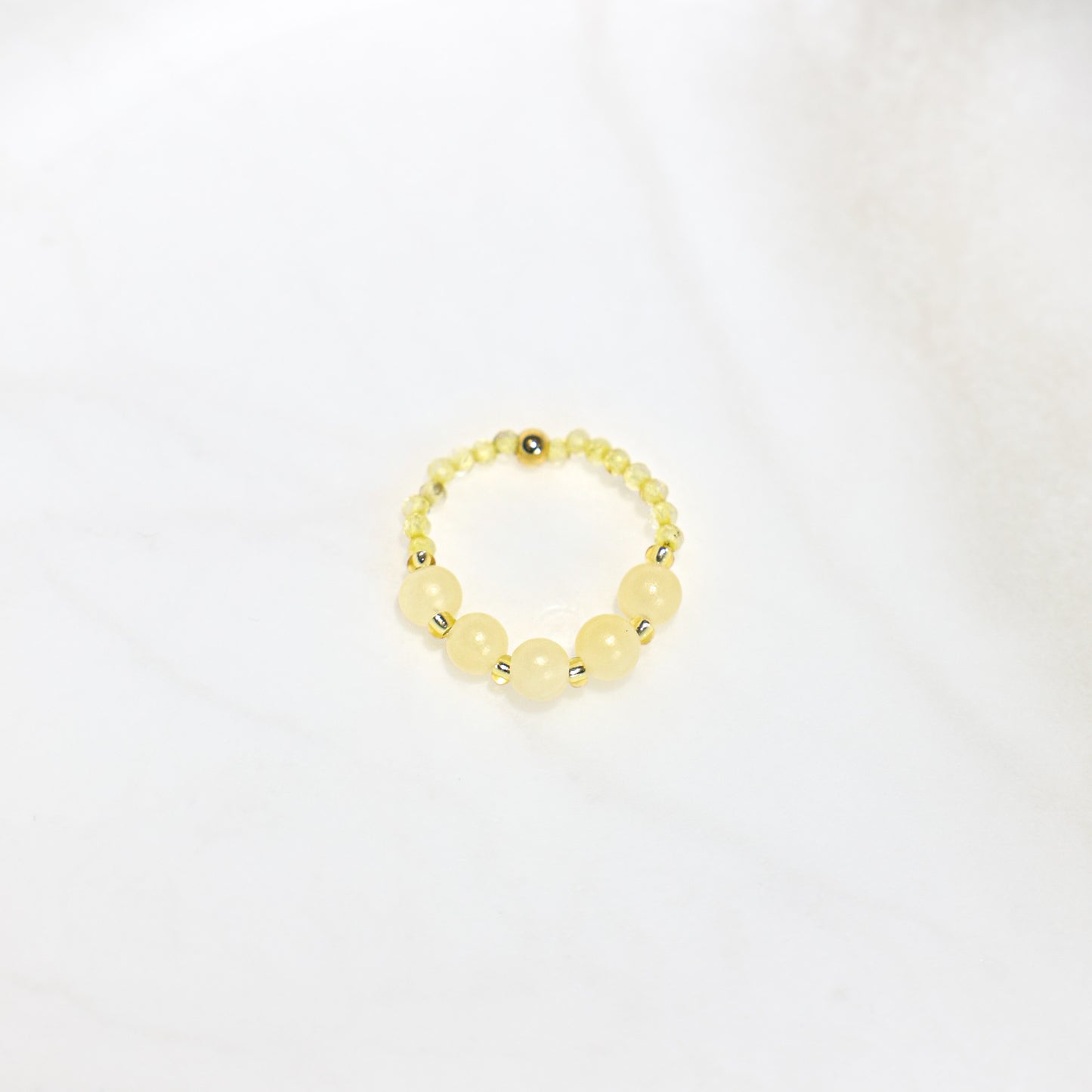 Bubble Yellow Ring