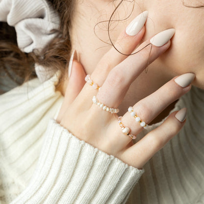 Pearl Pink Ring