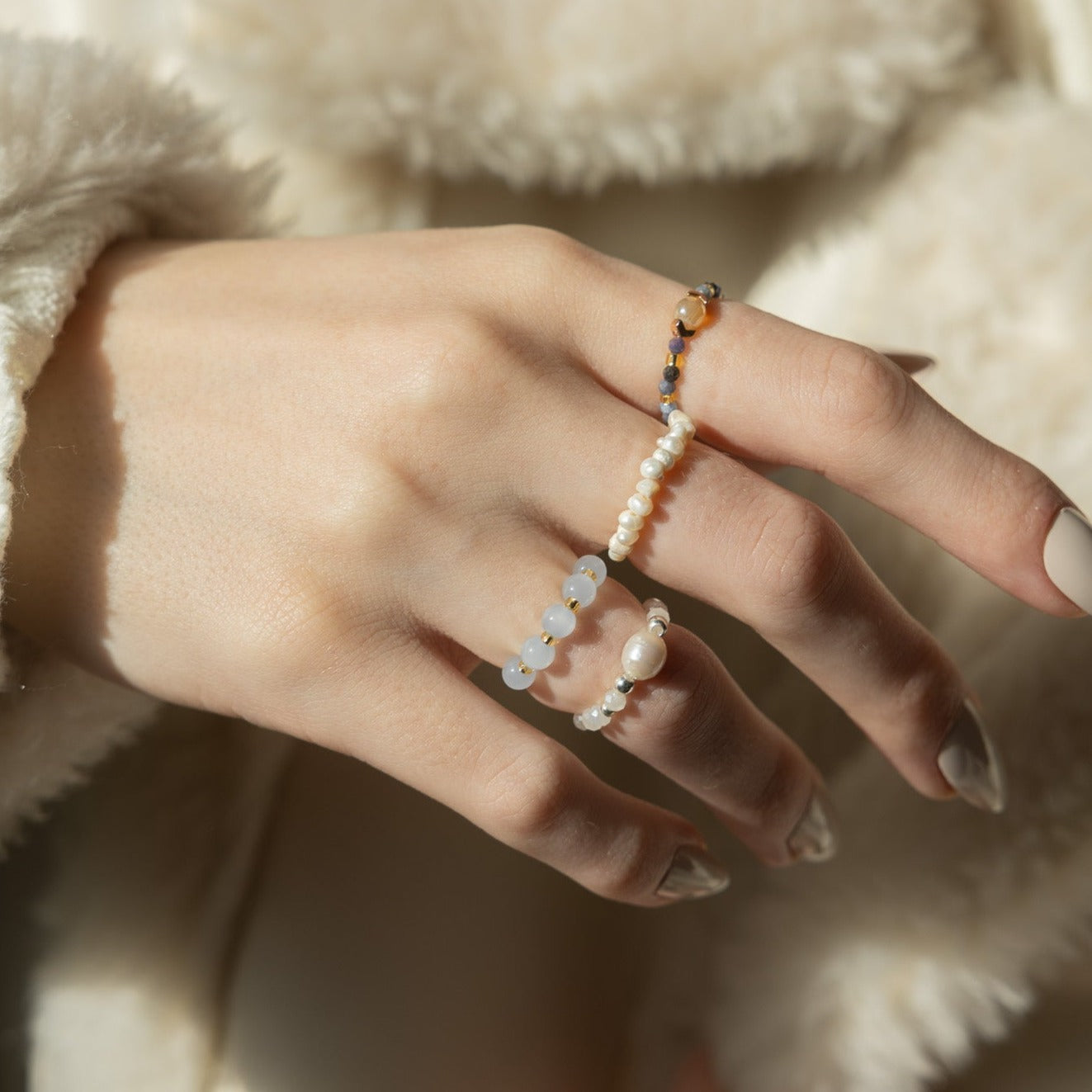 Pearl Winter Ring