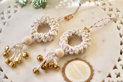 Macrame Ornament - Reef Bell Tassel
