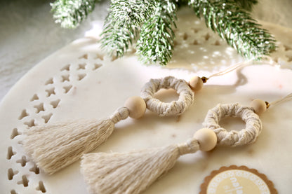 Macrame Ornament - Reef Tassel