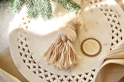 Macrame Ornament - Gnome
