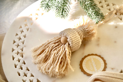 Macrame Ornament - Gnome