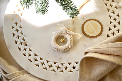 Macrame Ornament - Bell Reef