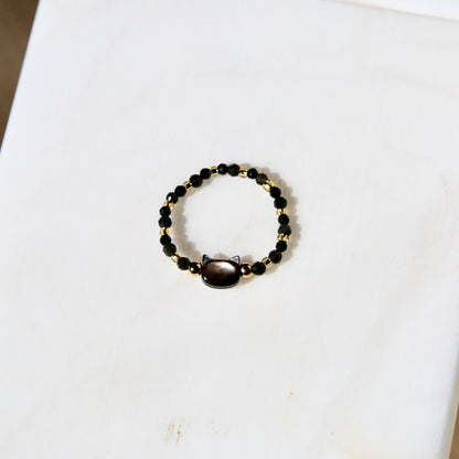Cat Ring - Black