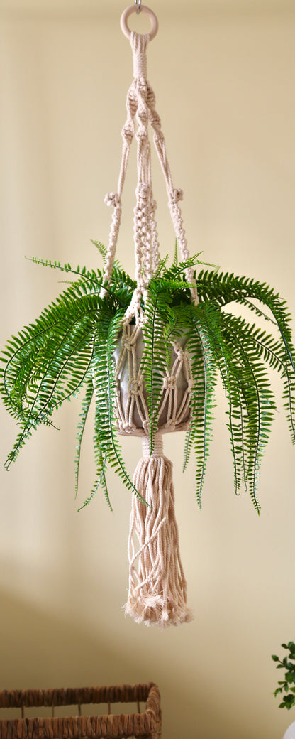 Macrame Plant Holder - G