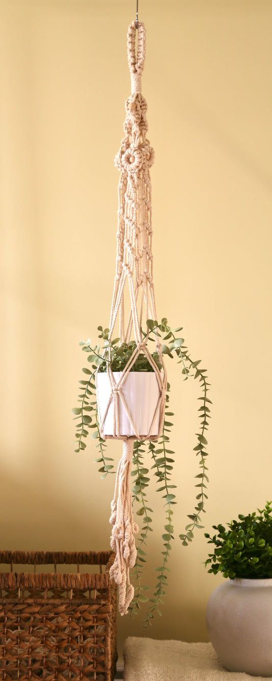 Macrame Plant Holder - E