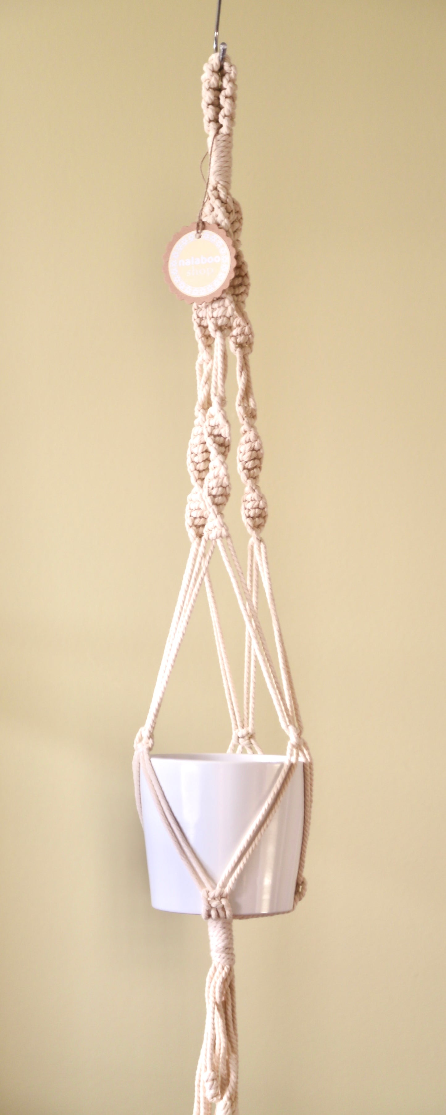 Macrame Plant Holder - C