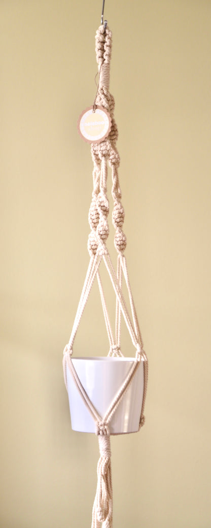 Macrame Plant Holder - C